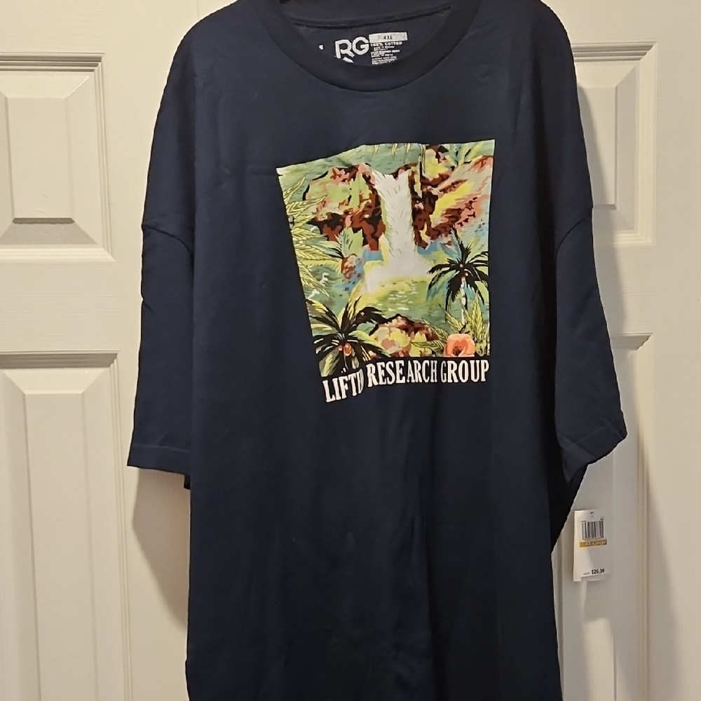 LRG Navy Graphic T-Shirt